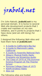 Mobile Screenshot of jrabold.net